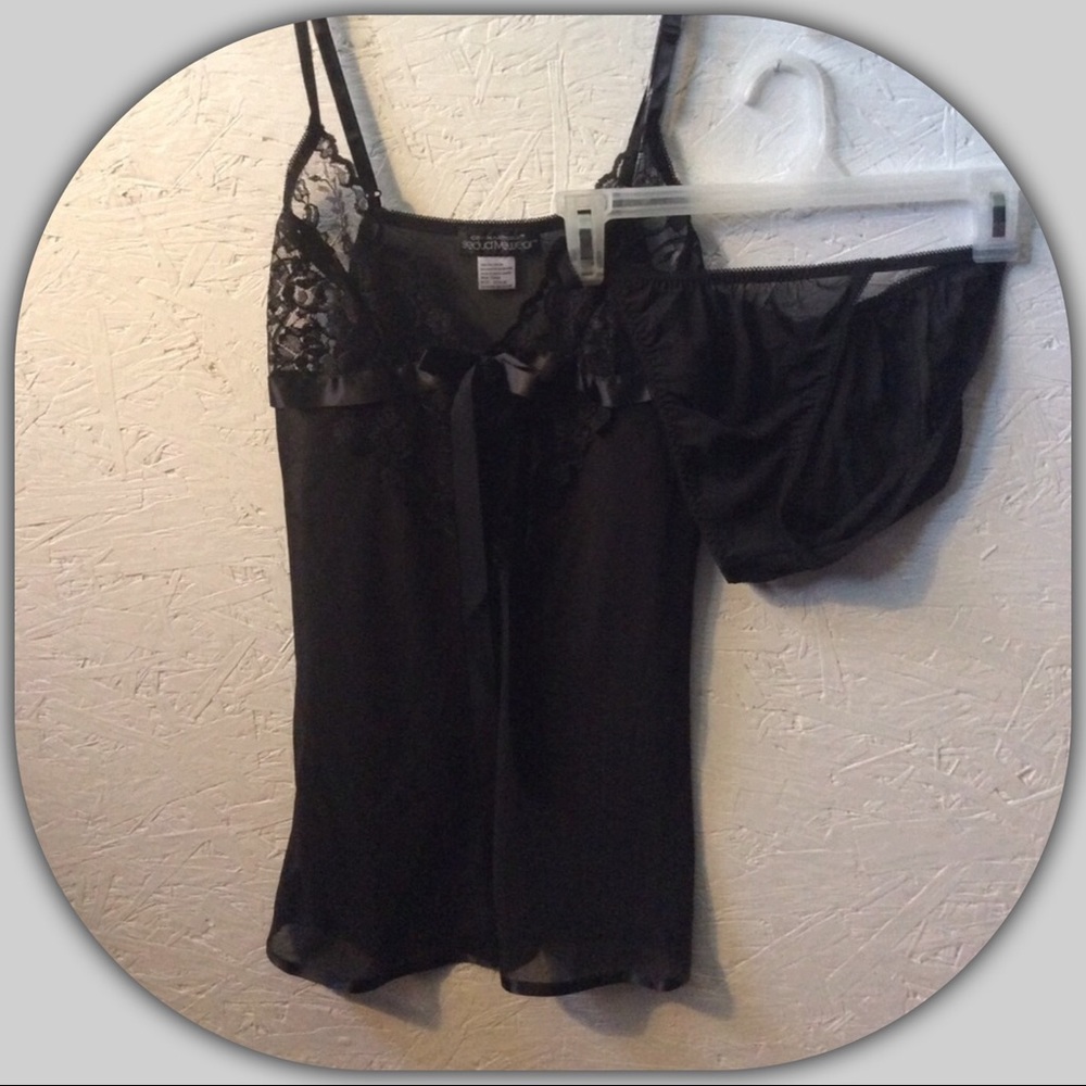 🌸New🌸Black Seductivewear (2 piece)Nitey